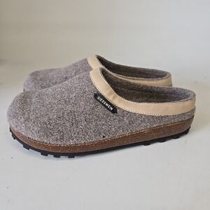 Giesswein Womens Gray Slippers Wool Sz 40/US 9
